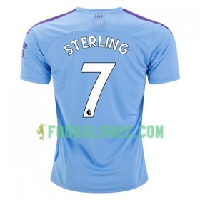 Manchester City Sterling 7 Hjemmebanesæt 2019/20 Kortærmet